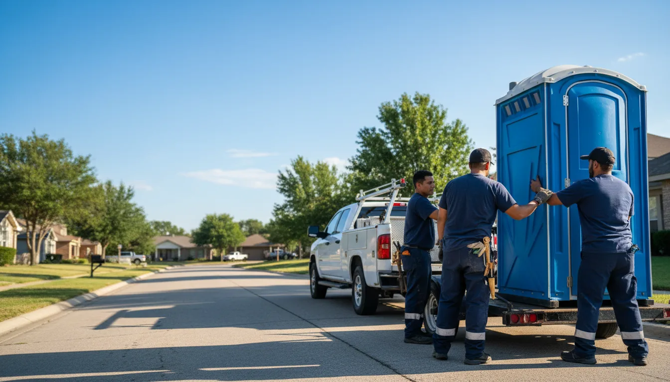 Portable Toilet Rental in Farnsworth, TX near me